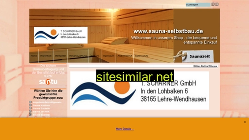 selbstbau-sauna.com alternative sites