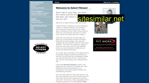 selectfitnessinc.com alternative sites