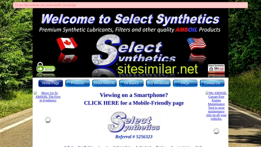 selectsynthetics.com alternative sites