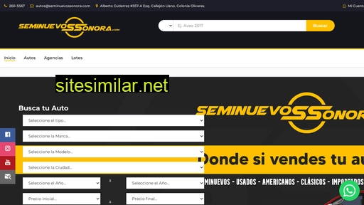 seminuevossonora.com alternative sites
