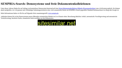 sempria-search.com alternative sites