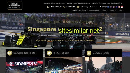senategrandprix-singapore.com alternative sites