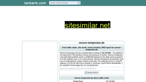 sensor-temperatur.de.rankank.com alternative sites