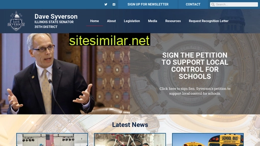 senatordavesyverson.com alternative sites
