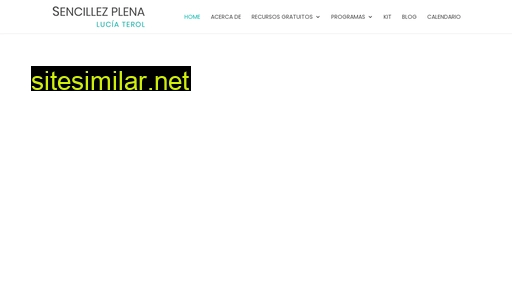 sencillezplena.com alternative sites