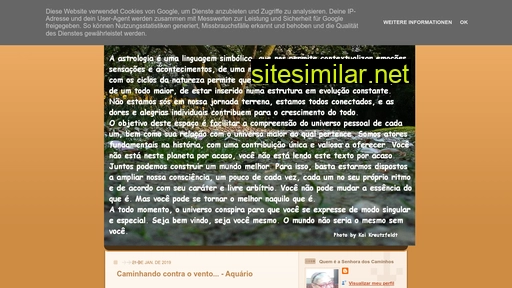 senhoradoscaminhos.blogspot.com alternative sites