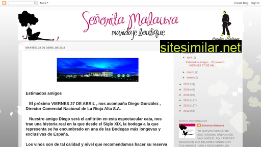 senoritamalauva.blogspot.com alternative sites