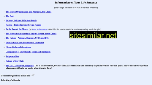 Sentforlife similar sites