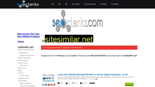 seoclerkz.com alternative sites
