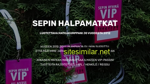 sepinhalpamatkat.com alternative sites