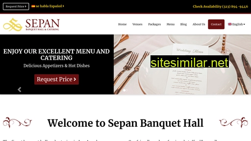 sepan-banquet.com alternative sites