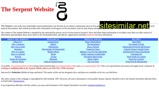 serpentwebsite.com alternative sites