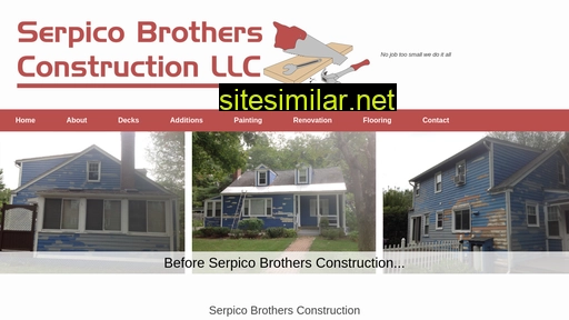 serpicobrothersconstruction.com alternative sites