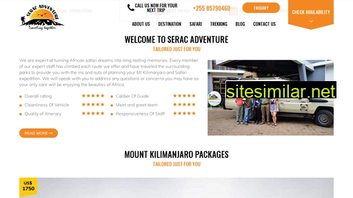 seracadventures.com alternative sites
