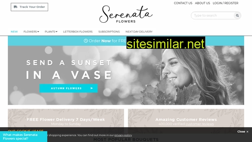 serenataflowers.com alternative sites
