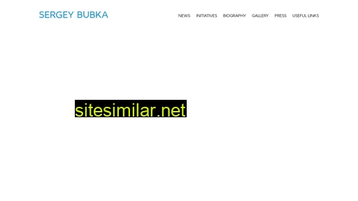 Sergeybubka similar sites