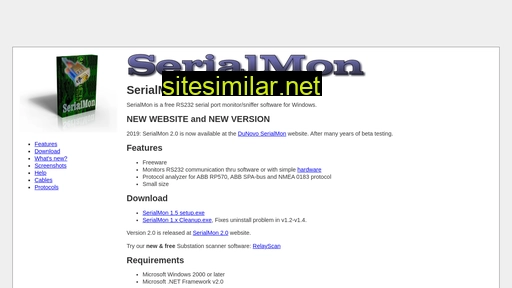 Serialmon similar sites