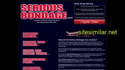 seriousbondage.com alternative sites