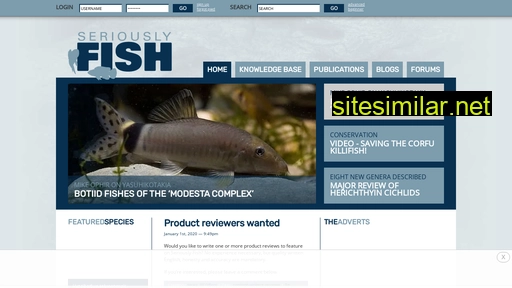 seriouslyfish.com alternative sites