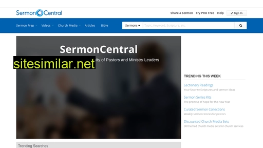sermoncentral.com alternative sites