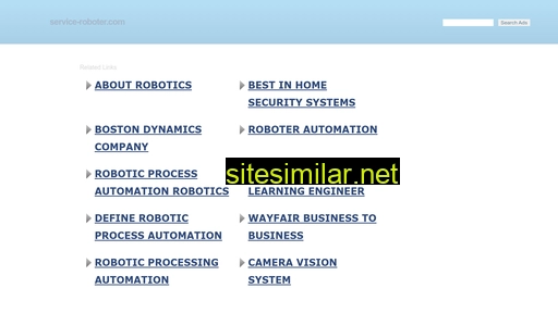 Service-roboter similar sites