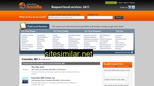 Servicenoodle similar sites