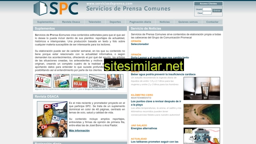 serviciosdeprensa.com alternative sites