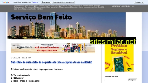 servicobemfeito.blogspot.com alternative sites