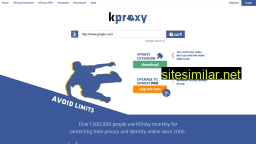 server.kproxy.com alternative sites