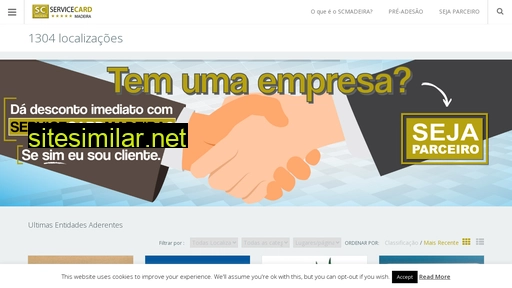 servicecardmadeira.com alternative sites