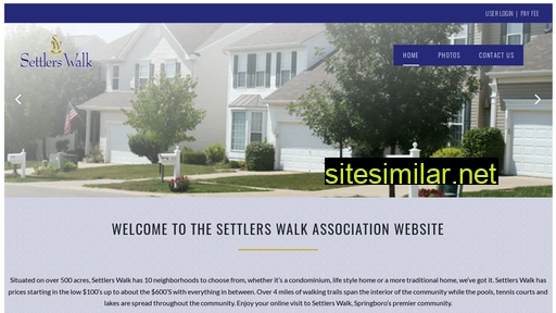 Settlerswalkcommunity similar sites