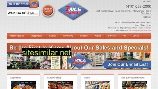 sevenmilemarket.com alternative sites