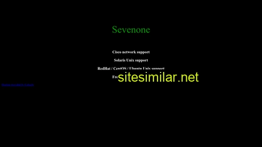 sevenone.com alternative sites