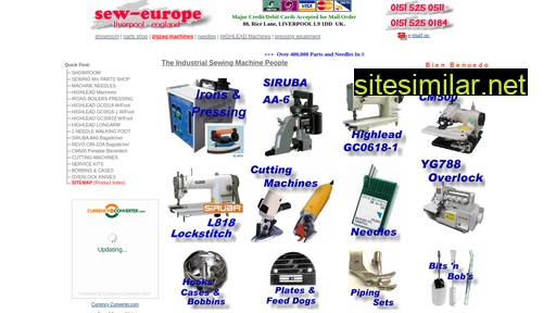 sew-europe.com alternative sites