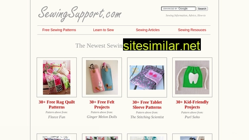 sewingsupport.com alternative sites