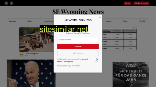 Sewyomingnews similar sites