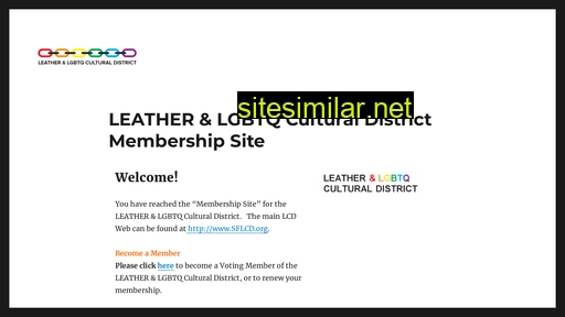 sfleatherdistrict.com alternative sites