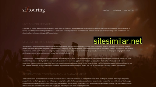 sftouring.com alternative sites