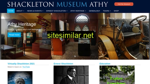 Shackletonmuseum similar sites