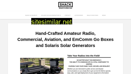 shack-in-a-box.com alternative sites