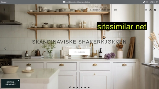 shakerkjokken.com alternative sites