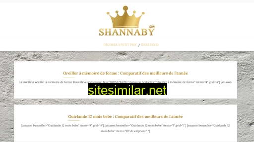 shannaby.com alternative sites
