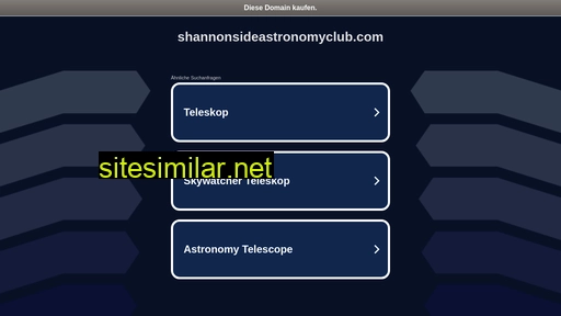 Shannonsideastronomyclub similar sites