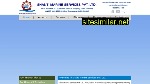 Shantiship similar sites
