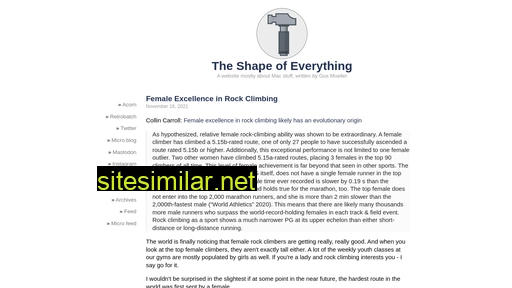 shapeof.com alternative sites