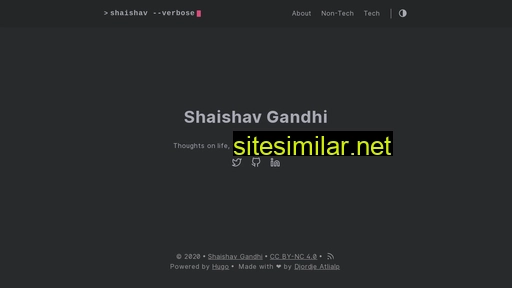 shaishavgandhi.com alternative sites