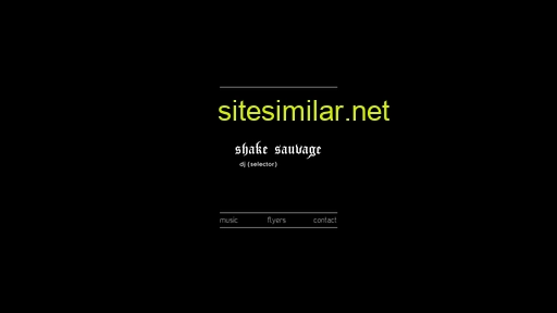 shakesauvage.com alternative sites
