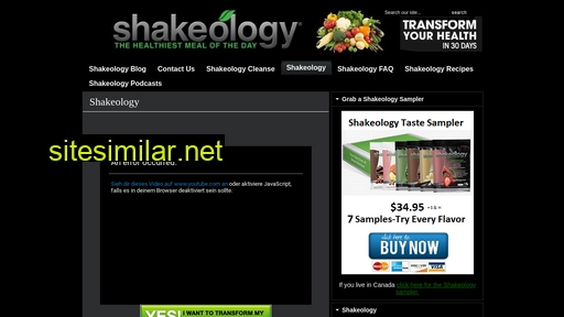 shakesmealreplacement.com alternative sites