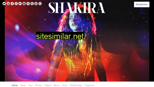 shakira.com alternative sites