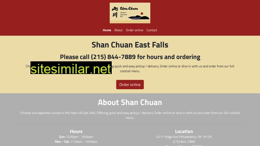 Shanchuaneastfalls similar sites